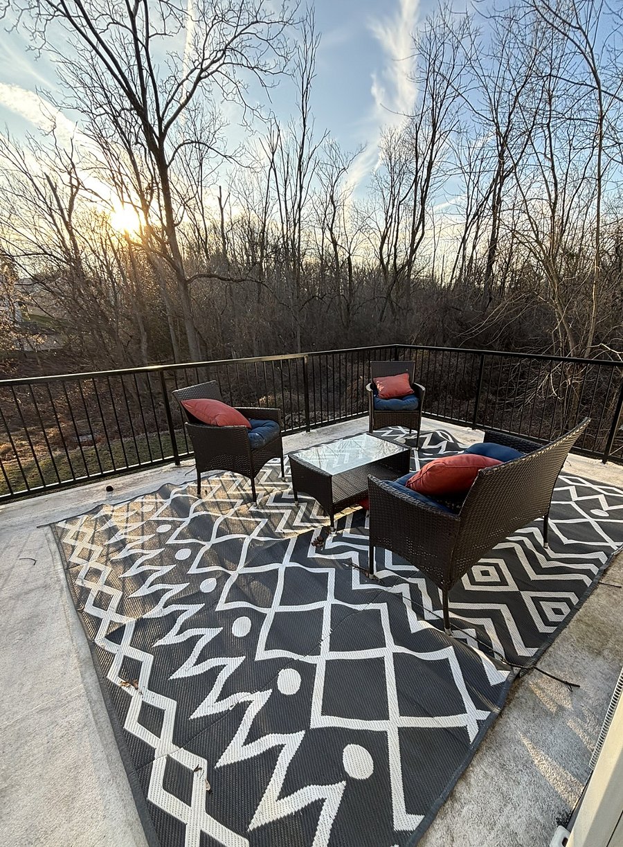 Balcony - off master bedroom