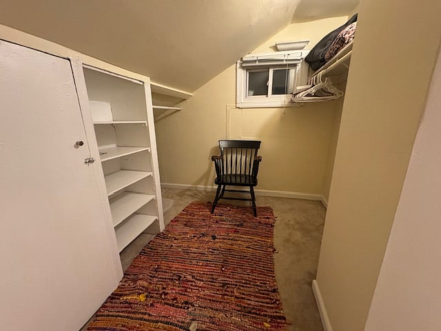 Large walk-in closet 