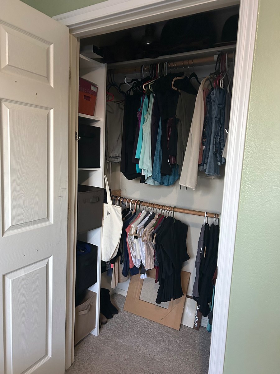 closet in #1 bedrom