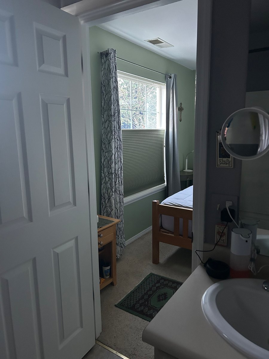 view from bathroom