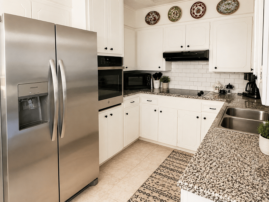 Well stocked kitchen with coffe maker. New appliances installed June 2026