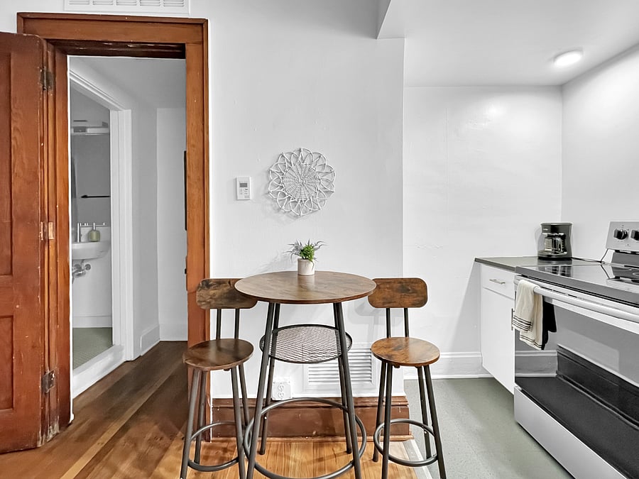 Pub style Dining table perfect for 2