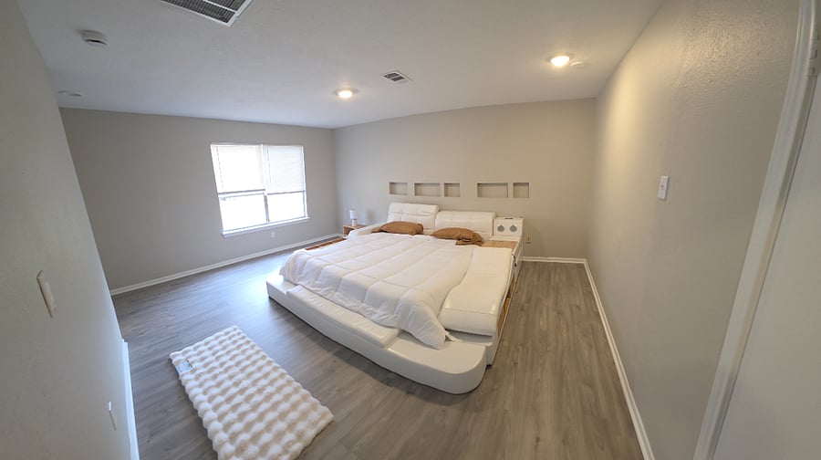 downstairs master bedroom