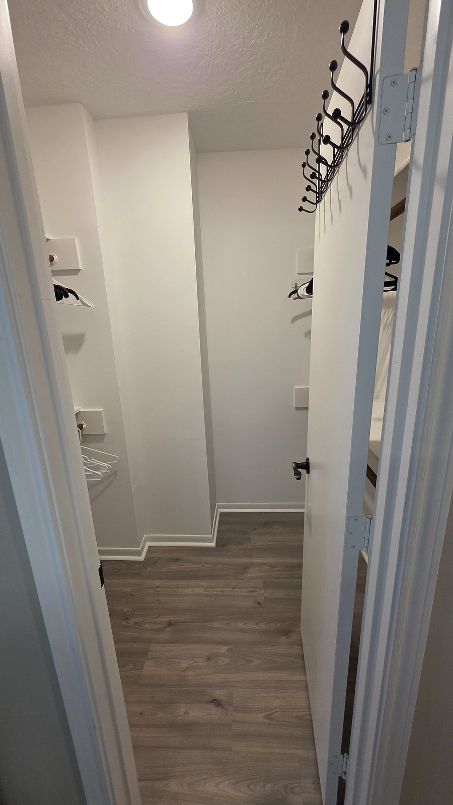 2nd floor master walk-in closet