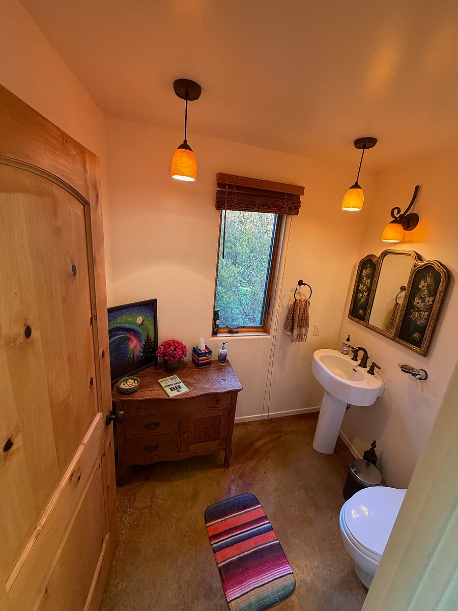 Half Bathroom near front door