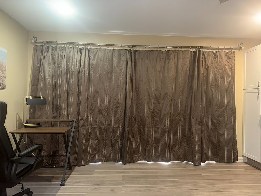 Blackout curtains