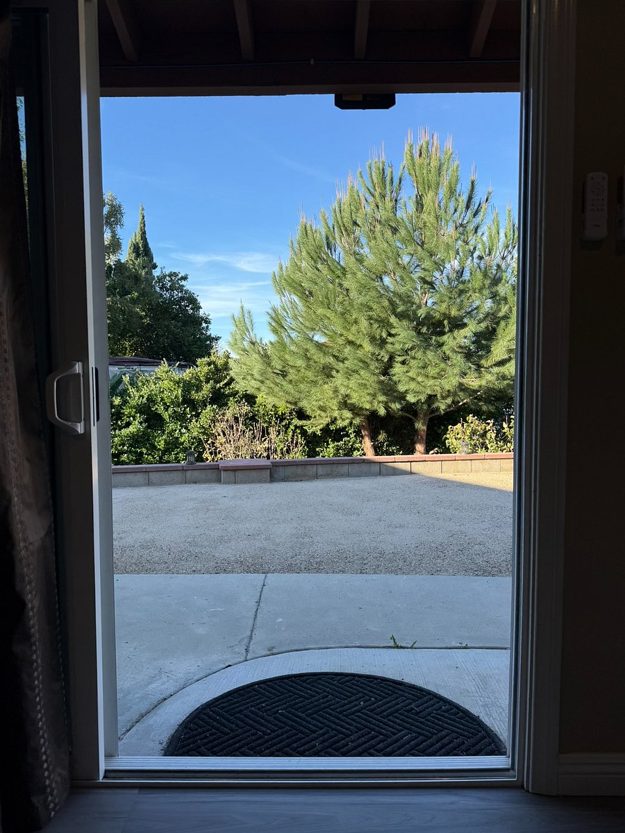 View outside from unit