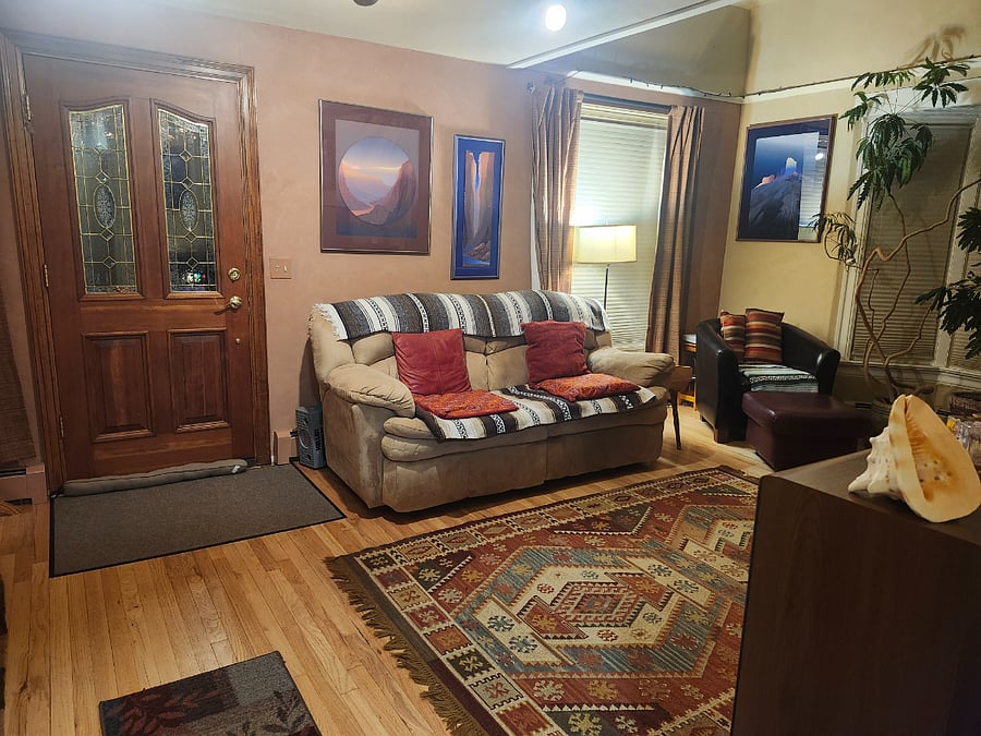 Private Livingroom and entrance
