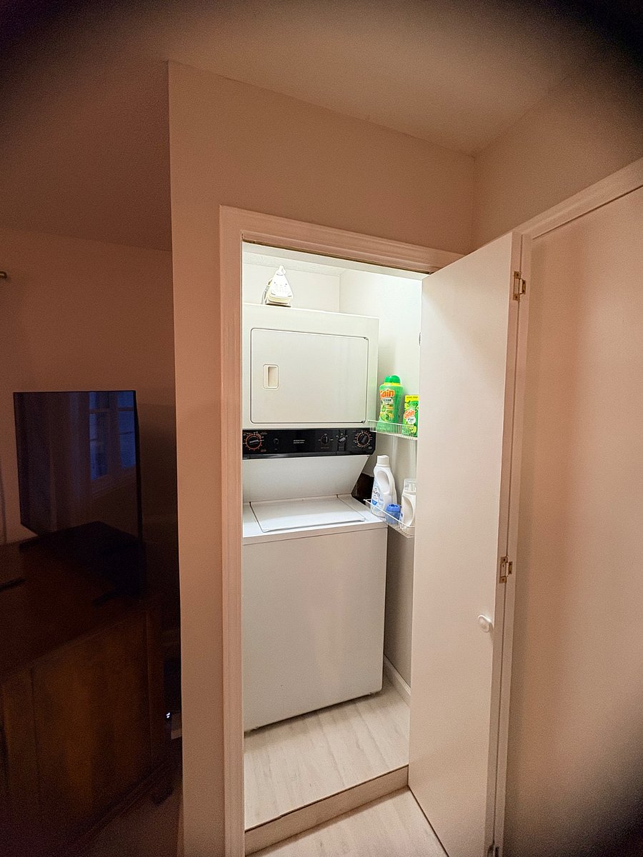 Laundry closet