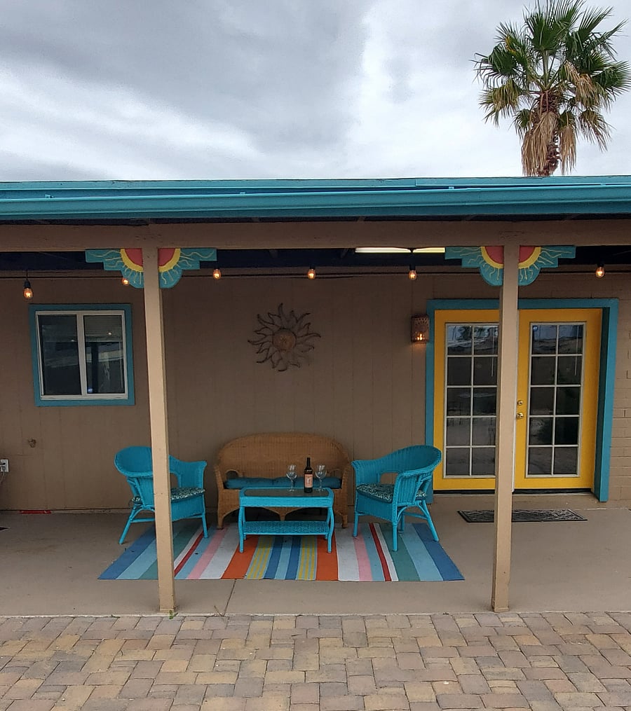 Back patio