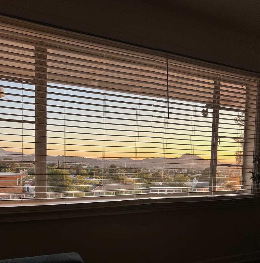 Breathtaking sunsets.