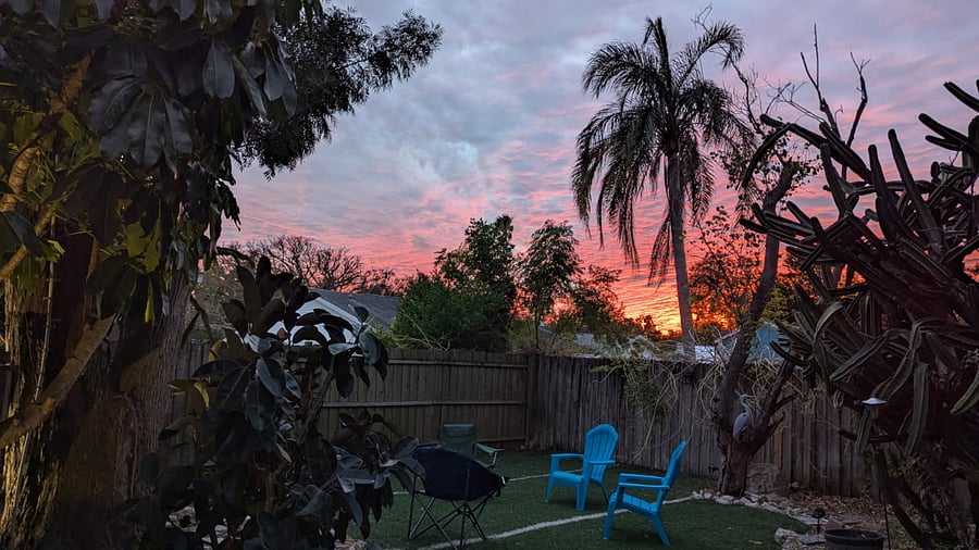 Gorgeous glimpses of sunsets