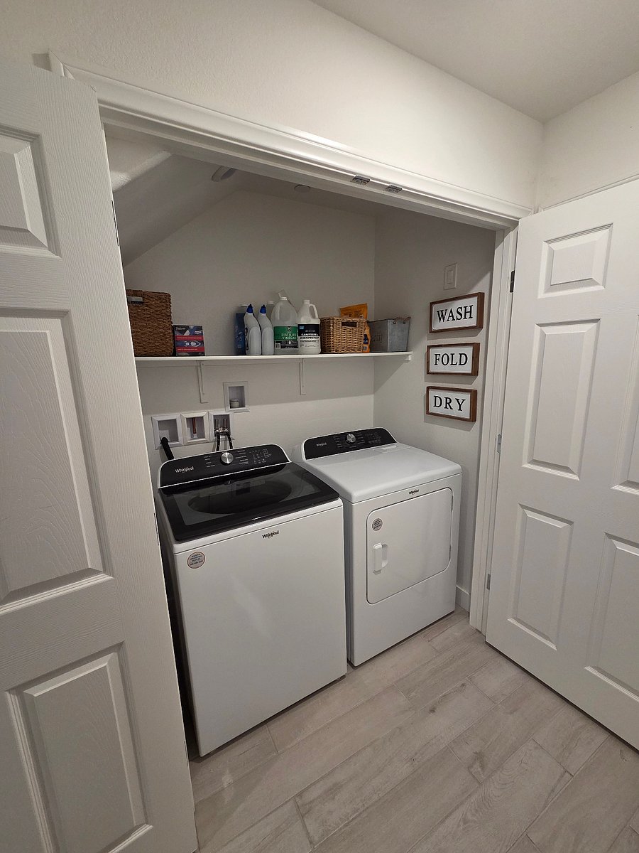 Entryway - Laundry Closet downstairs