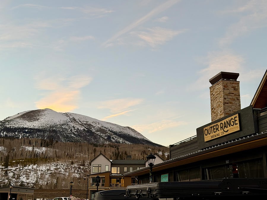 Right across the street from Outer Range Brewing - voted as one of the best in the country 