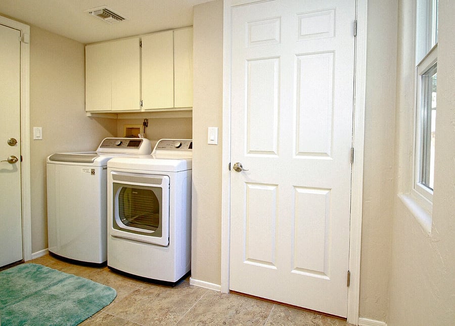 laundry with pantry