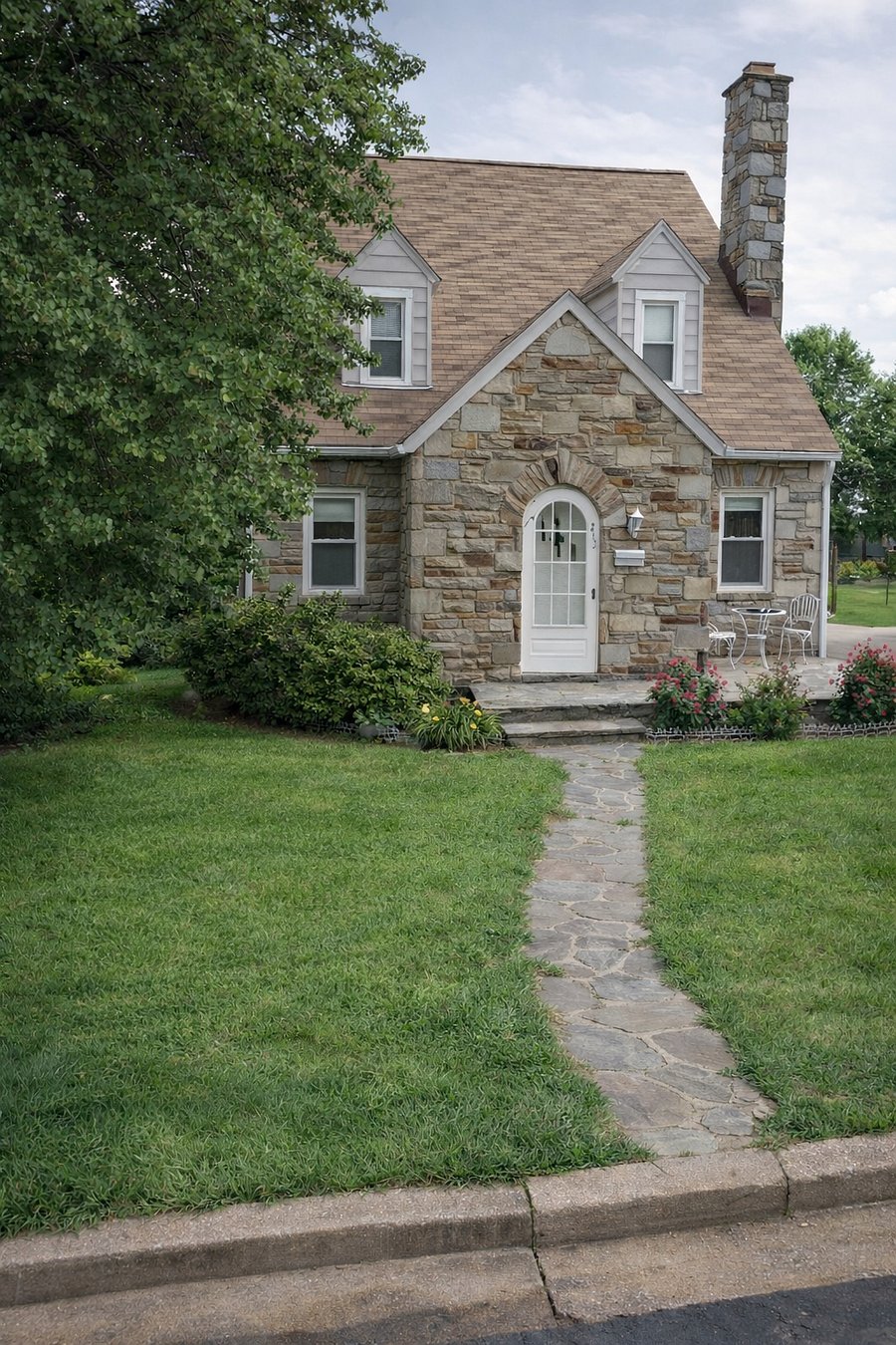 Front of Duplex