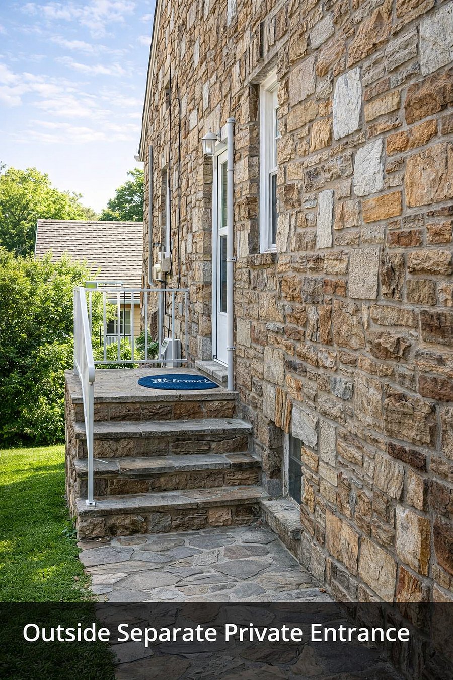 Separate Side Private Entrance