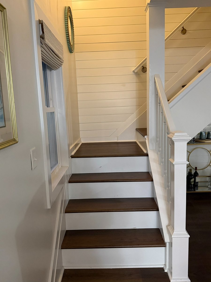 Stairs to second floor 