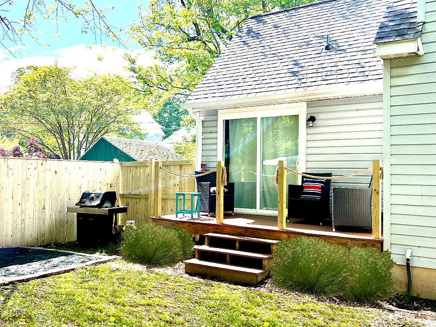 Back deck