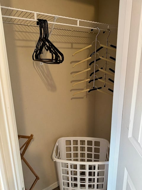 2nd bedroom closet