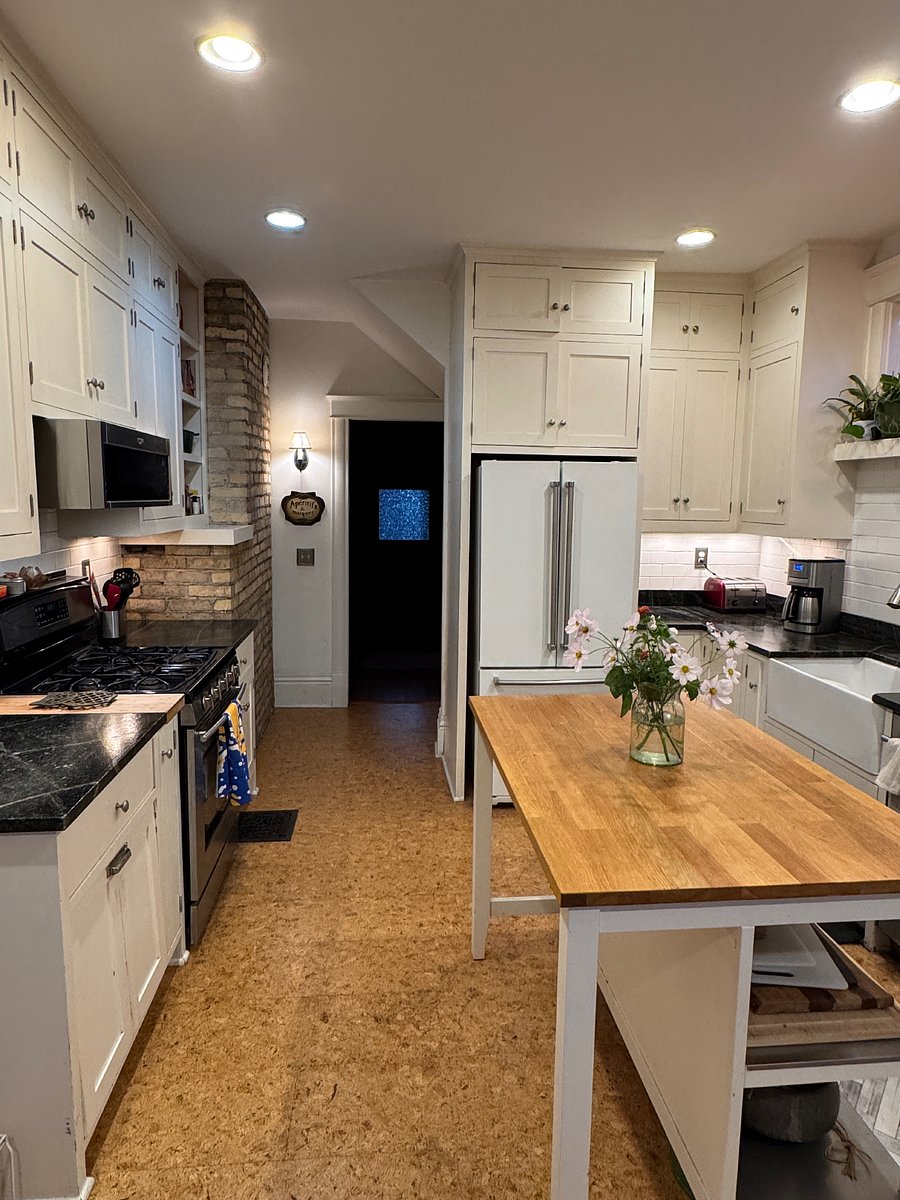 Fully stocked kitchen