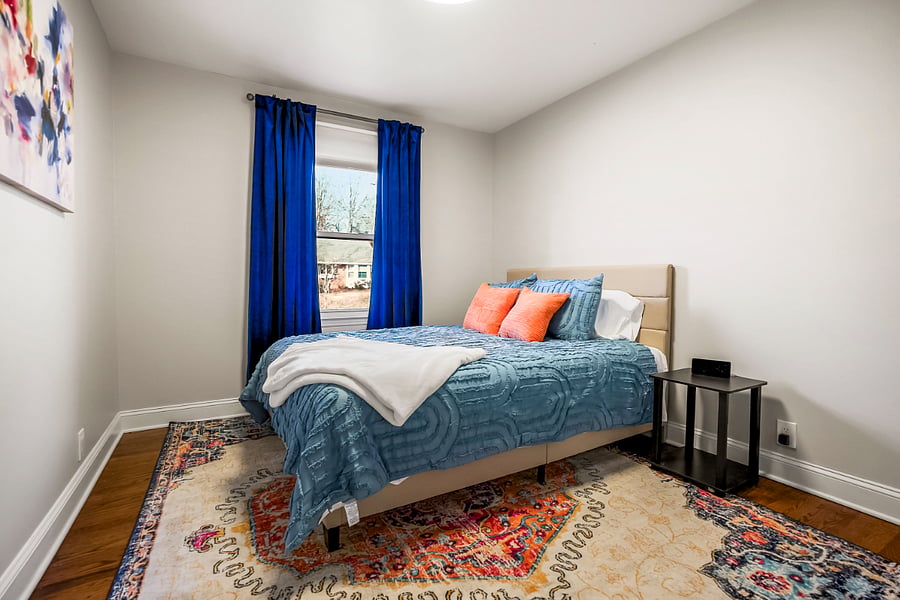 Queen bed