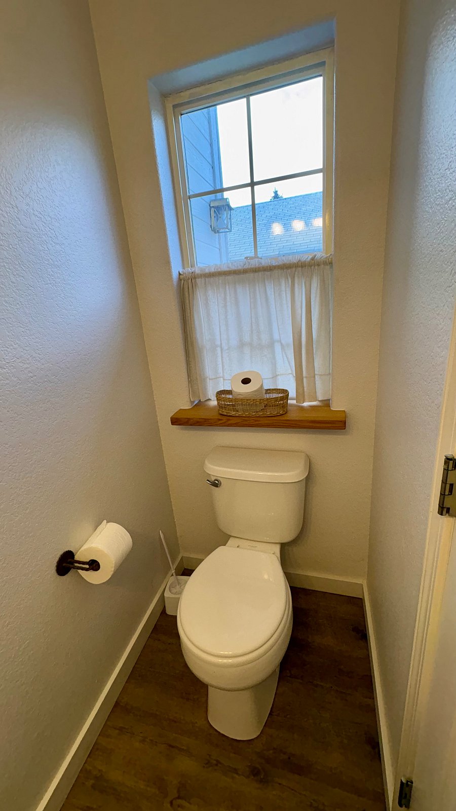 half bathroom downstairs