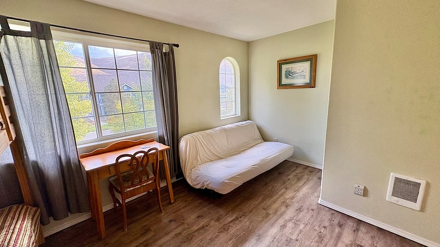 Full size futon bed couch in bedroom 2