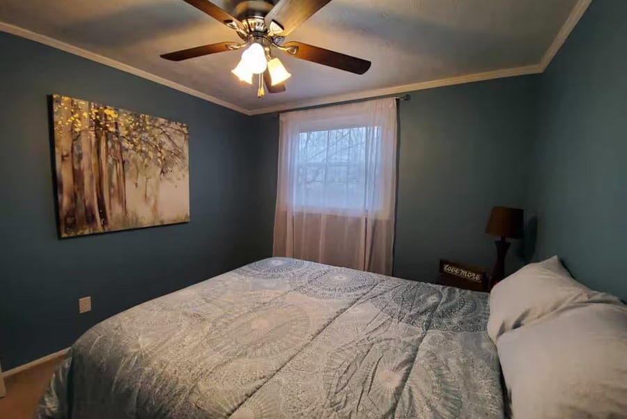 Third bedroom with flexible sleeping space