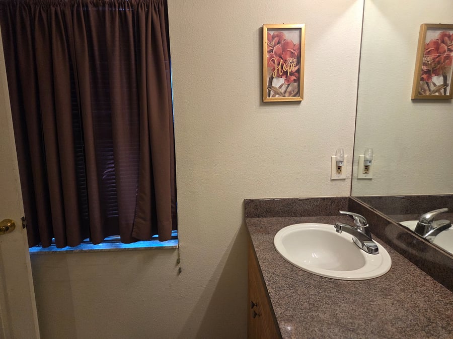 Master bathroom