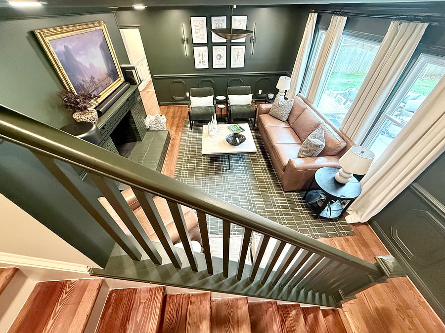Downstairs living room 