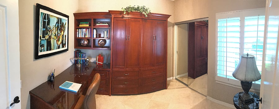 Guest Bedroom with Murphy Bed