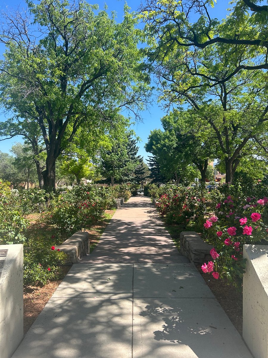 Take a walk to the beloved Rose Park just down the street.