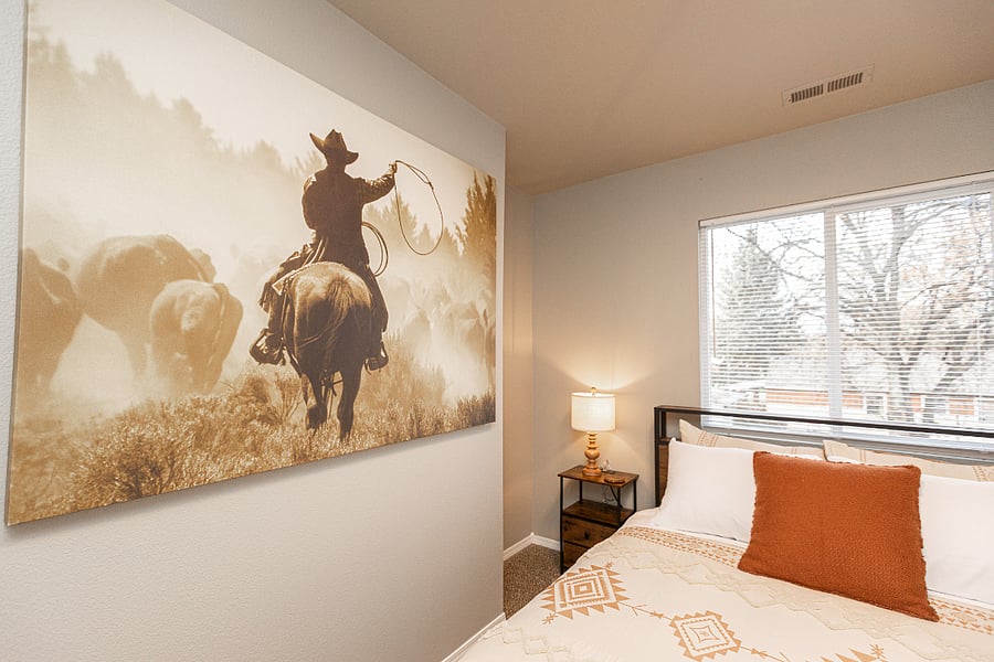 Back bedroom #2 decor