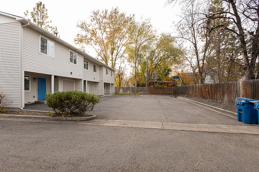 2 parking spaces behind the property or out front.