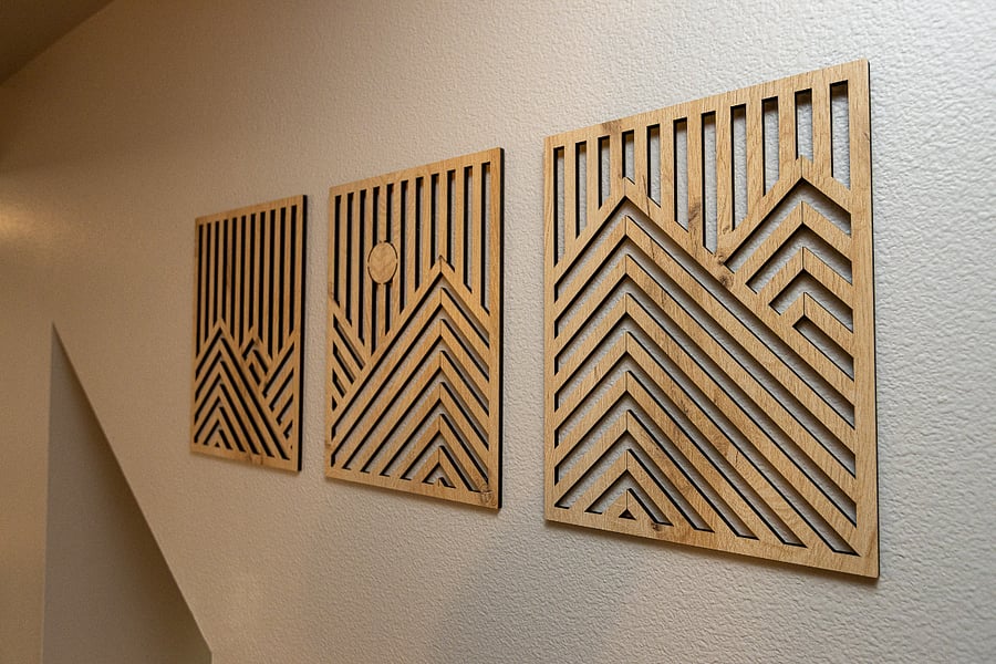 Mountian decor through proeprty