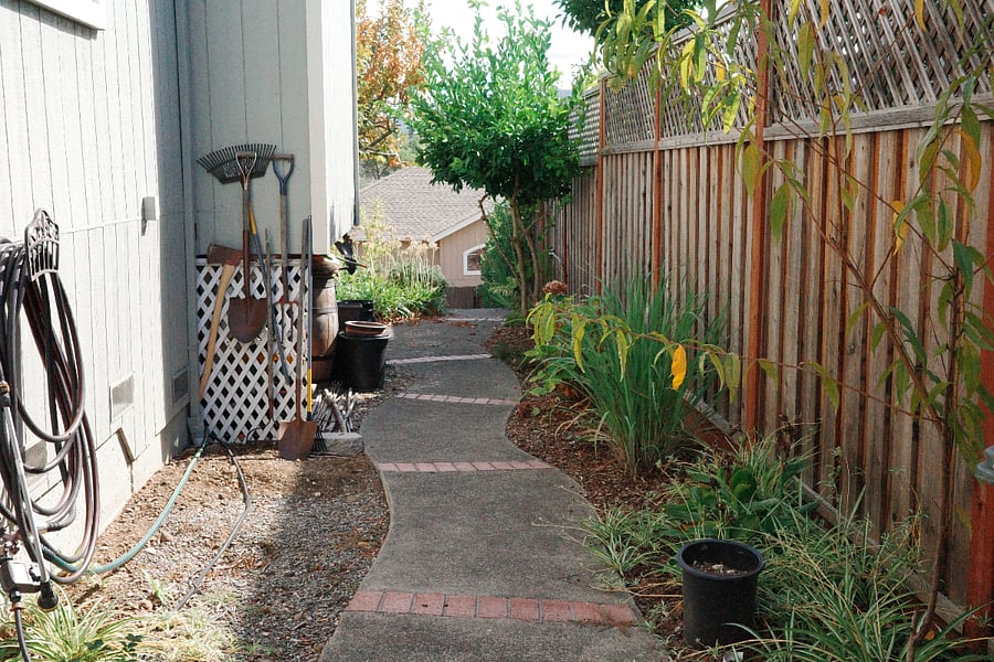 Backyard Photo 7 of 10: The Side Entrance