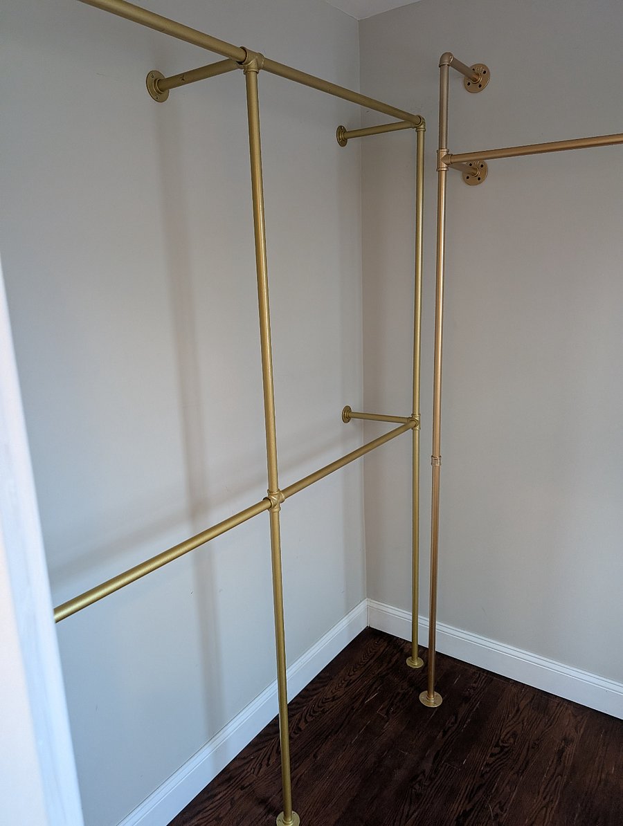 Master walk-in closet