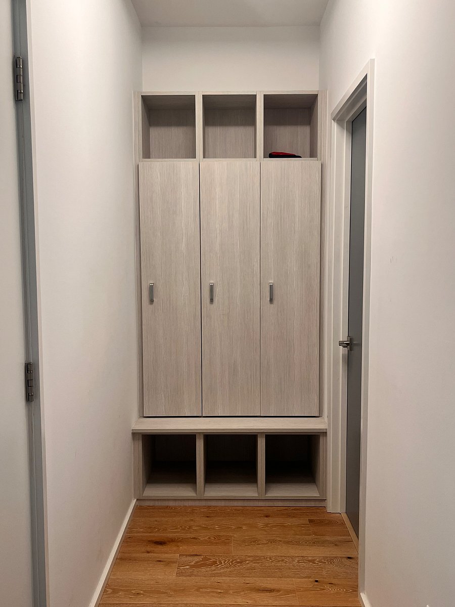 Plenty of storage for coats and shoes