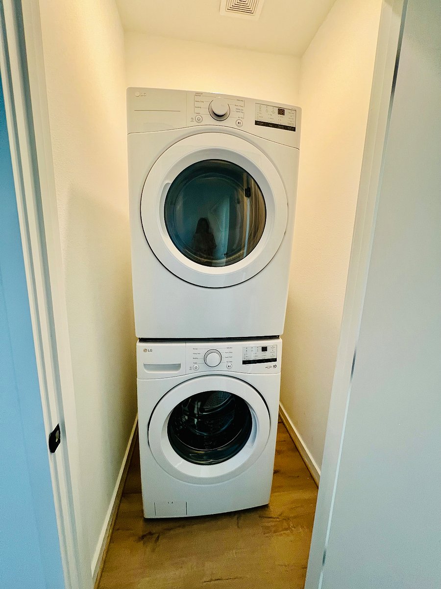 In unit washer/dryer