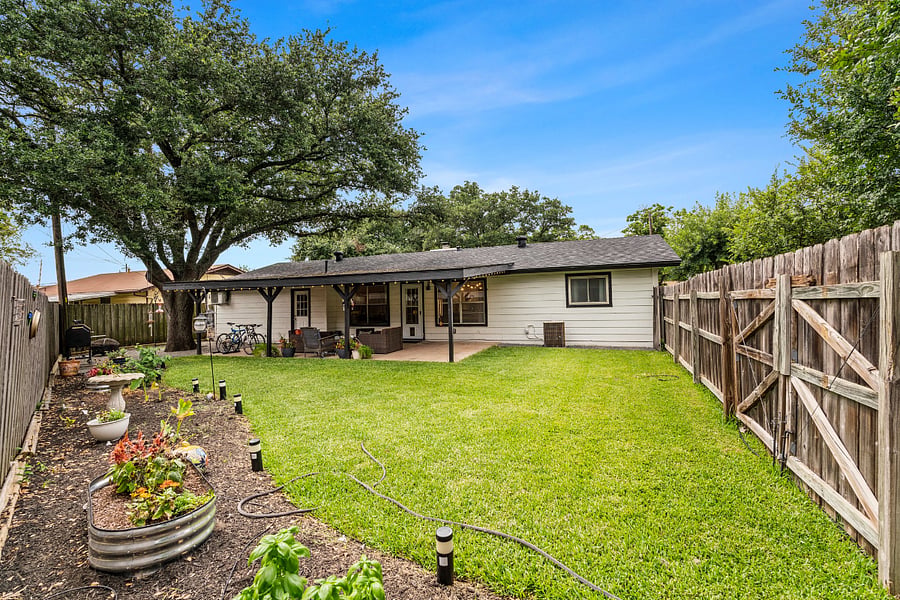 View of Backyard