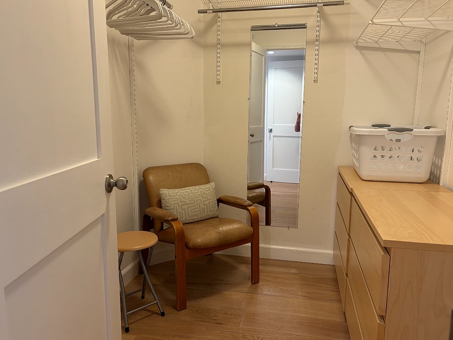 Primary Bedroom Walk-In Closet with Dresser