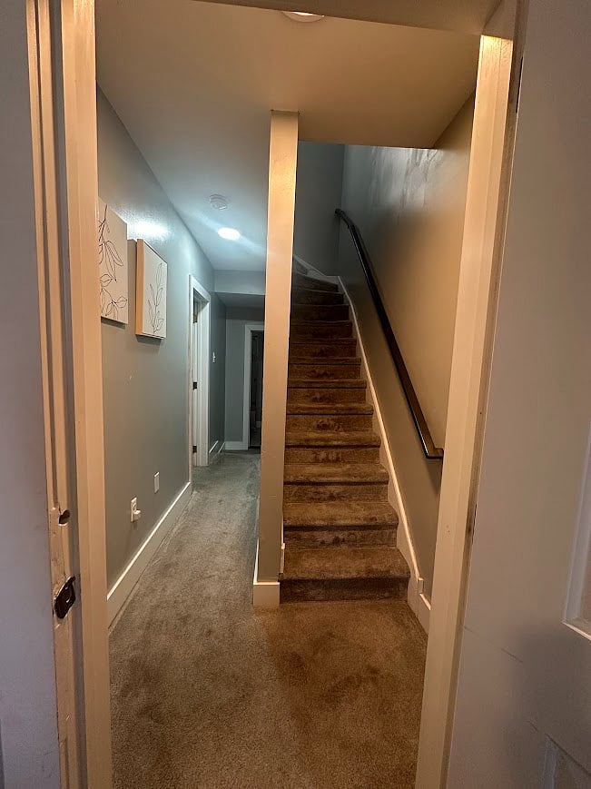 Staircase to the 3rd floor rooms