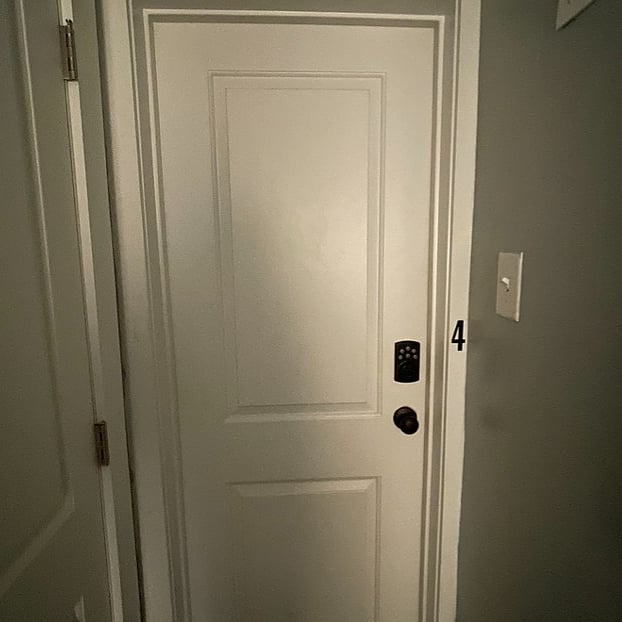 Keycode lock on your bedroom door