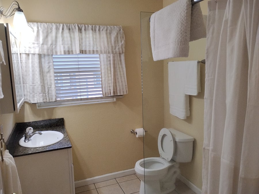 Main level bathroom
