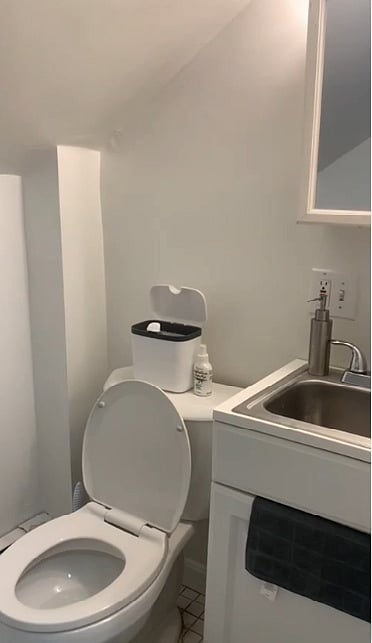 bathroom attic