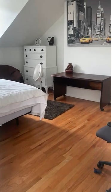 Bedroom attic