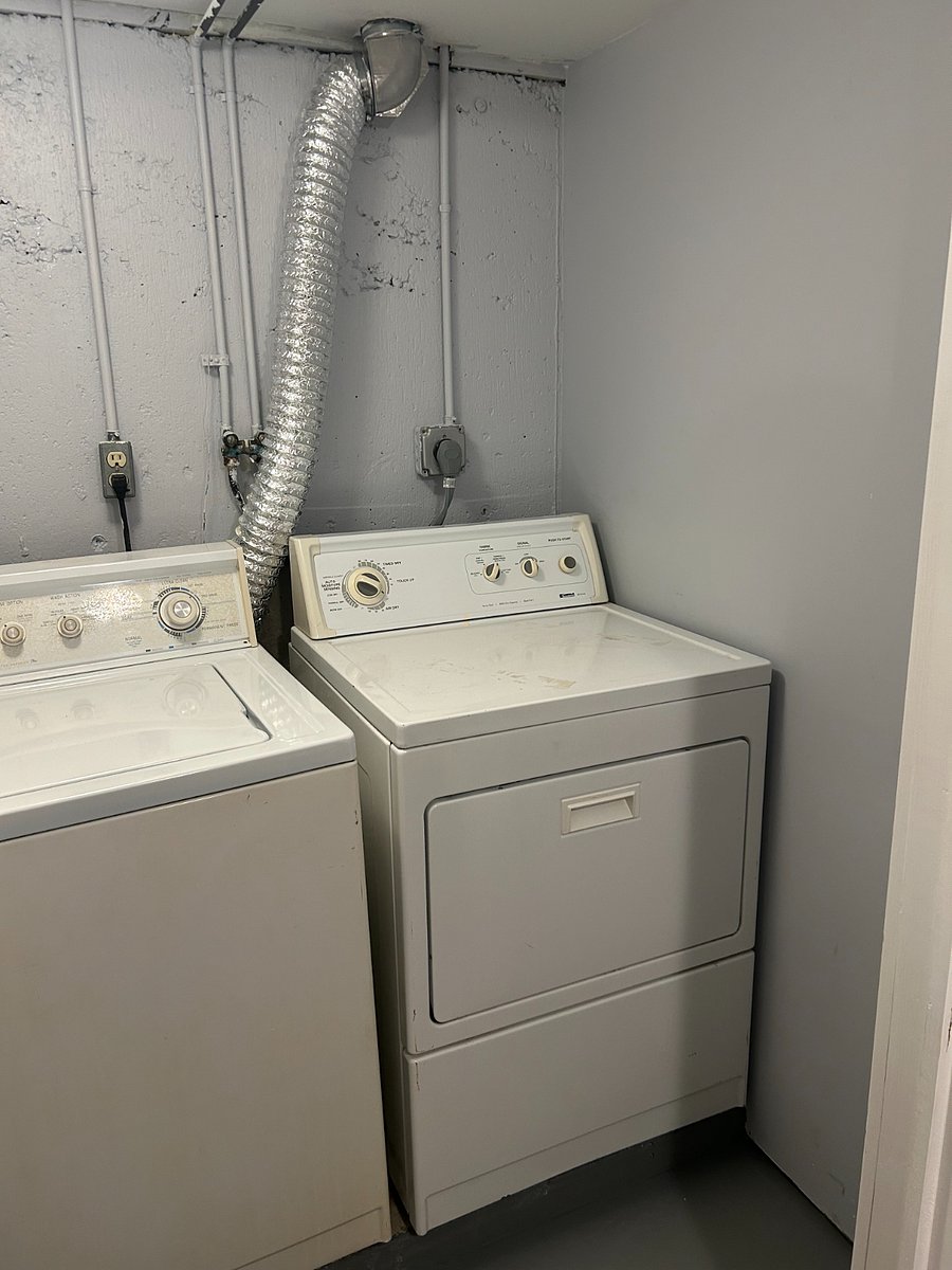 Laundry on the first level