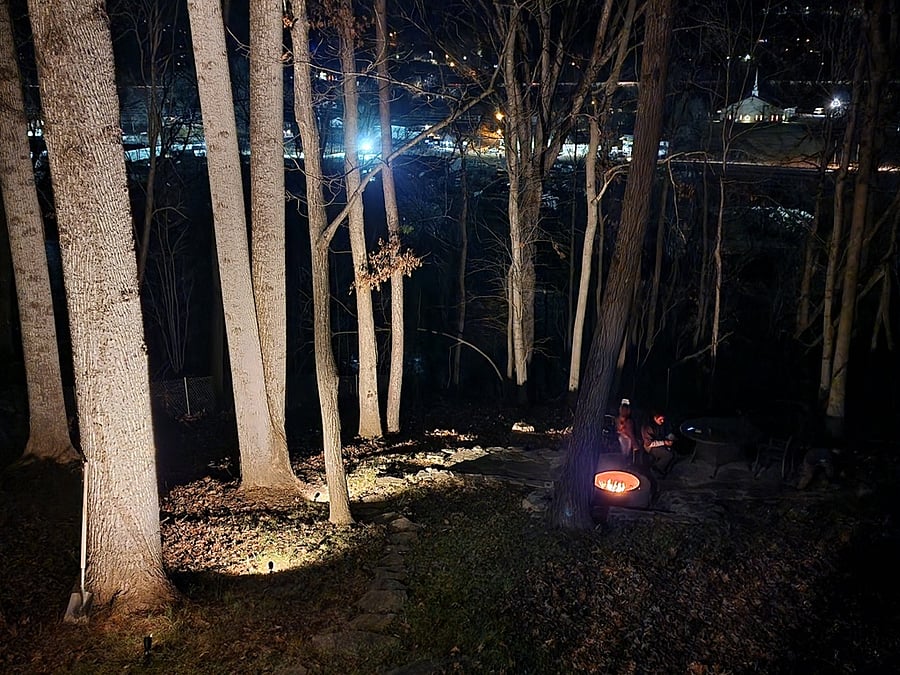 Backyard/firepit lighting