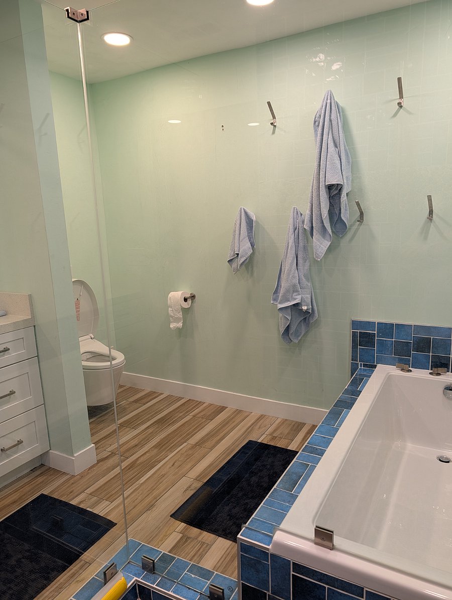 Master bathroom